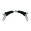 Equine Smile ES0104 Snaffle Bit Simple Broken with Rubber Stainless