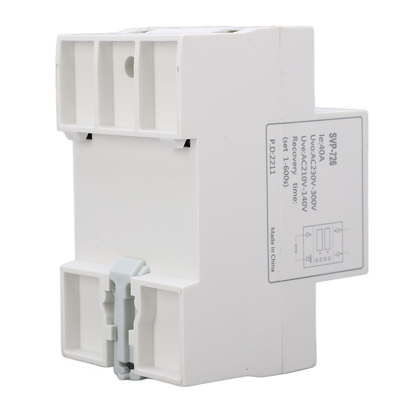 AC220V Over Under Voltage Protector Self Recovery Adjustable Home Leakage