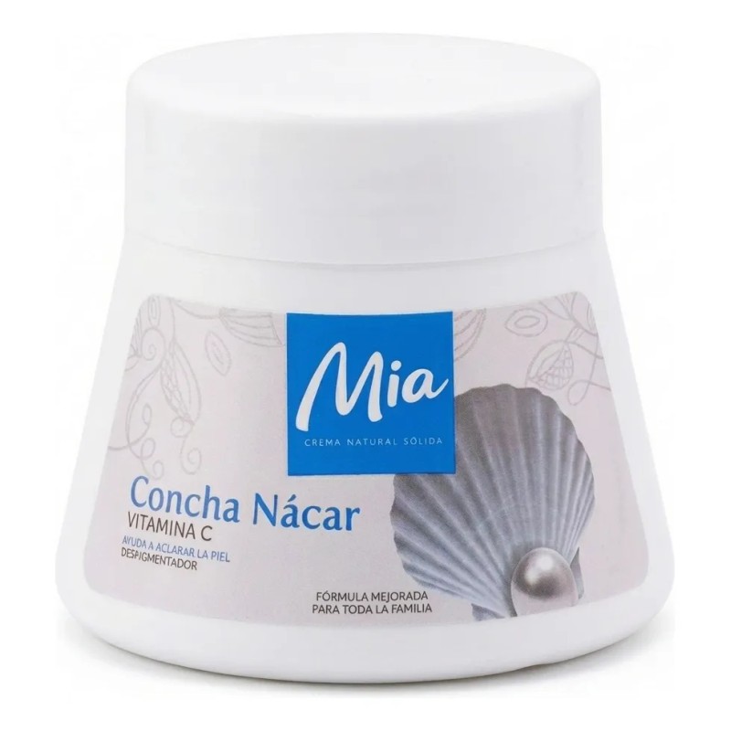 3 Pack Crema Mía Concha Nácar Aclara Paño Manchas Cicatrices