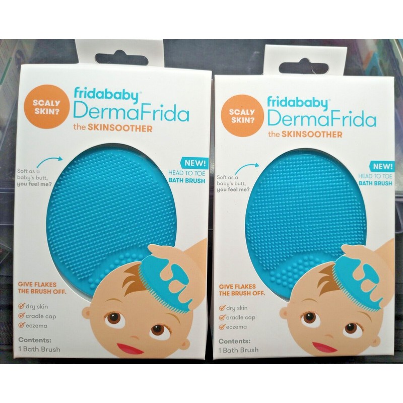 FridaBaby (2 Pack) Frida Baby DermaFrida SkinSoother Scalp Scrubber for