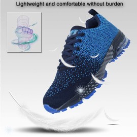 SYKT Tenis de Correr para Hombre y Mujer, Zapatos de Tenis, Deportivos, Informales, para Caminar, atléticos, para Interiores y Exteriores