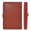 NectaRoy Lockable Diary Lock Journal, PU Leather Cover Writing Notebook