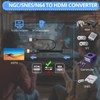 CAMWAY N64 to HDMI Converter - 16:9/4:3 Conversion 1080P AV