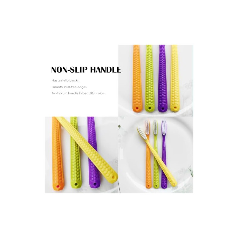 EasyHonor Cepillo de Dientes Grande, Cerdas Duras y Firmes sin