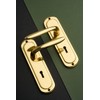 Designer Levers - Mocho Round Plate Lever Door Handle -