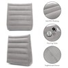 Inflatable Wedge Pillow for Sleeping, Portable Travel Wedge Pillow for