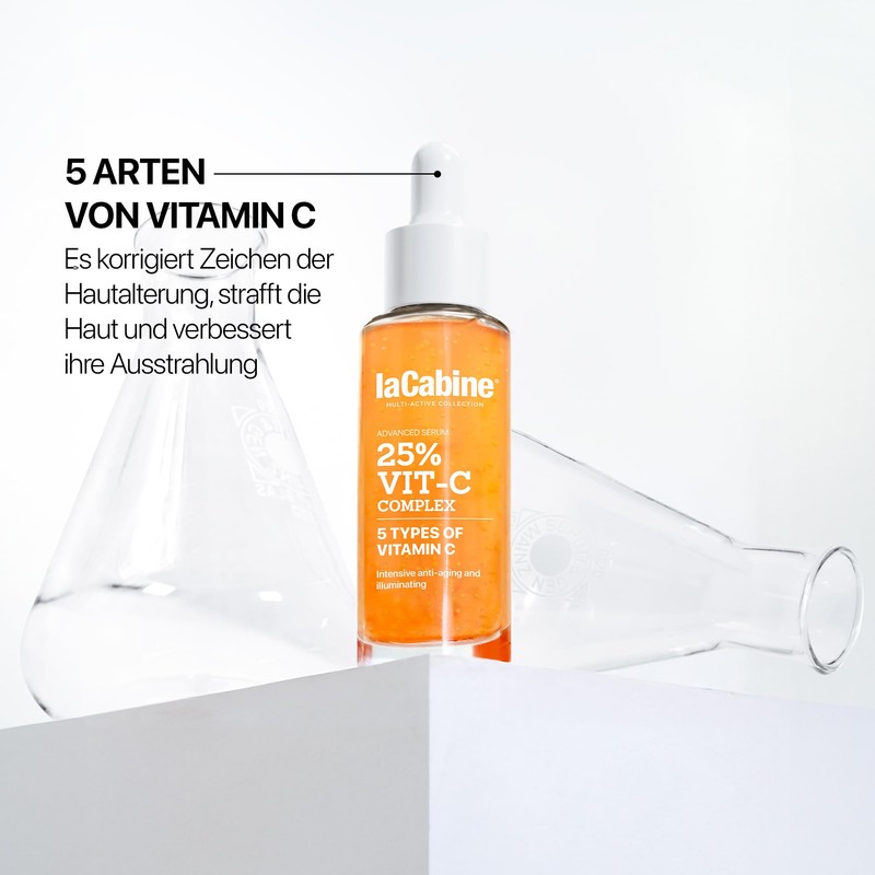 laCabine Advanced Serum 25% Vit-C Complex Brightening Anti-Ageing Serum with