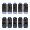 1/4" OD x 3/8" OD Pneumatic quick Connector Push to
