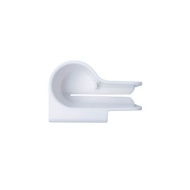 Towa Sangyo Shiberu! Condiment Tube Holder with Mount 2 Pieces, White, Approx. 2.2 x 1.4 x 1.3 inches (5.5 x 3.5 x 3.3 cm)