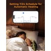 Refoss Smart Thermostat for Combi Boiler/Water Underfloor Heating, Glass Touch
