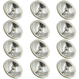 Industrial Performance 4515, 30 Watt, PAR36, 2 Screw Terminals Base, Pin Spot Light Bulb (12 Bulbs)