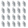 Heavy Duty Hollow Wall Anchor Jack Nuts, Zinc Plated Steel,