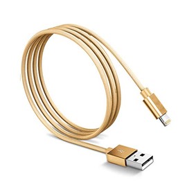 Blaupunkt BLP0212.191 Lightning Cable Metal Sheathed 1.2 m Gold