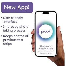Proov Confirm Check For Successful Ovulation - 5 PdG Tests One Cycle