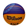 Wilson WTB0533XD Balón, Color Amarillo/Azul