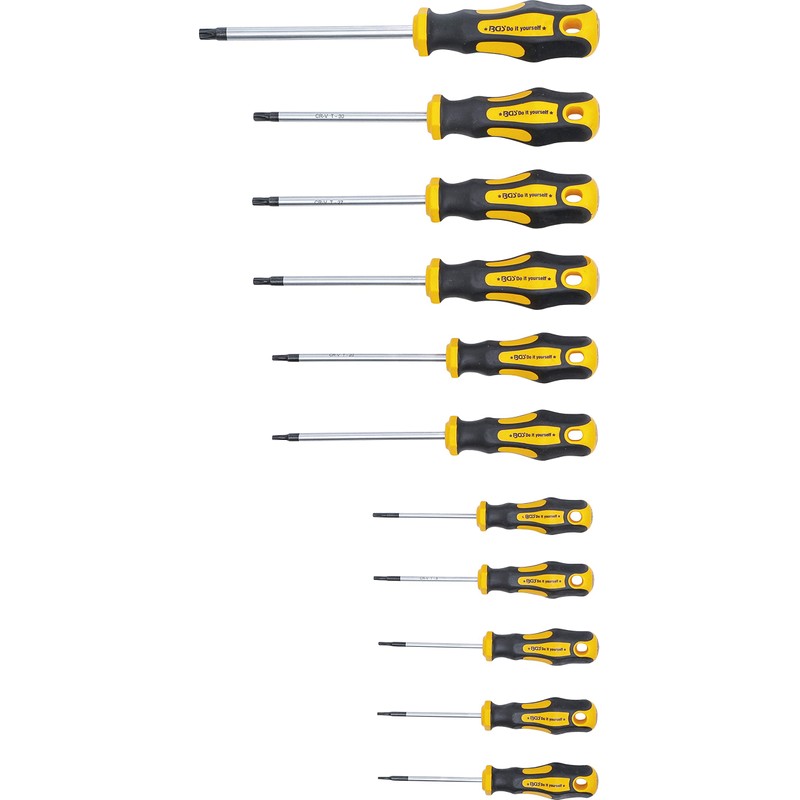 BGS Diy 7845 | Screwdriver Set | T-Star tamperproof (for