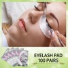 100 Pairs Eyelash Pads,Eye Pads for Eyelash Extensions,Gel Eye Pads