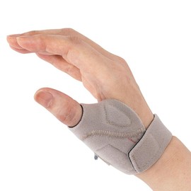 Alcare 20991 Thumb Fit CM Finger Supporter, Greige, M
