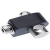 Racktime Klemmblock Clampset, schwarz, One Size