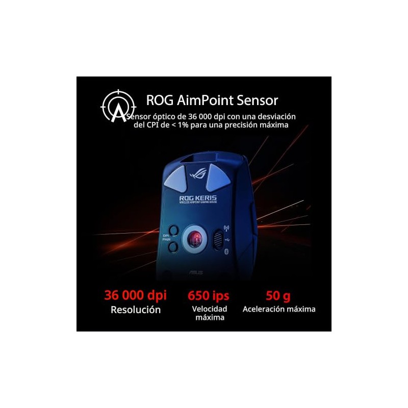 ASUS Mouse ROG 70M Mechanical Switch USB 2.0 Bluetooth 5.1