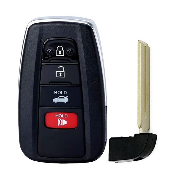 1x New Quality Replacement Key Fob Compatible with & Fit