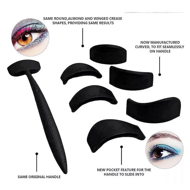 Dolores 8pcs Maquillaje Sombra Ojos Sello Forma Contorn Facial Palet