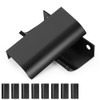 Nvanvmm 10Pcs Modern Finger Edge Pulls, 80mm/2.7Inch Aluminum Hidden Tab