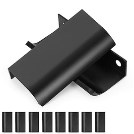 Nvanvmm 10Pcs Modern Finger Edge Pulls, 80mm/2.7Inch Aluminum Hidden Tab Pull Handles Silver Concealed Finger Drawer Handles Easy to Use