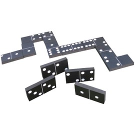 Quickdraw Jumbo Giant Dominoes Indoor & Outdoor Family Fun Garden Backyard Game For Kids Children or Adults