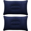 Almohadas inflables de viaje TRIXES azules (Set de 2)