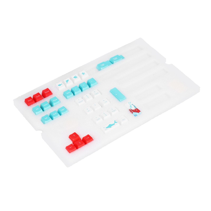 110 Keycap Puller Universal Ergonomic Oil Resistance Keyboard Keycaps for