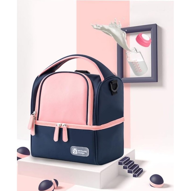 ZONADA 20L Insulated Double Layer Multifunction Cooler Bag Breast Milk