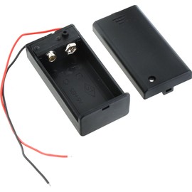 xUmp 9V Battery Holder with Cover & Switch