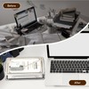 Cylogia Clear A4 Storage File Box Moisture-Proof Portable Plastic PET