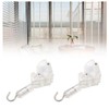 EMSea 4Pcs 1" Blinds Wand Tilter Mechanism with D Shaped