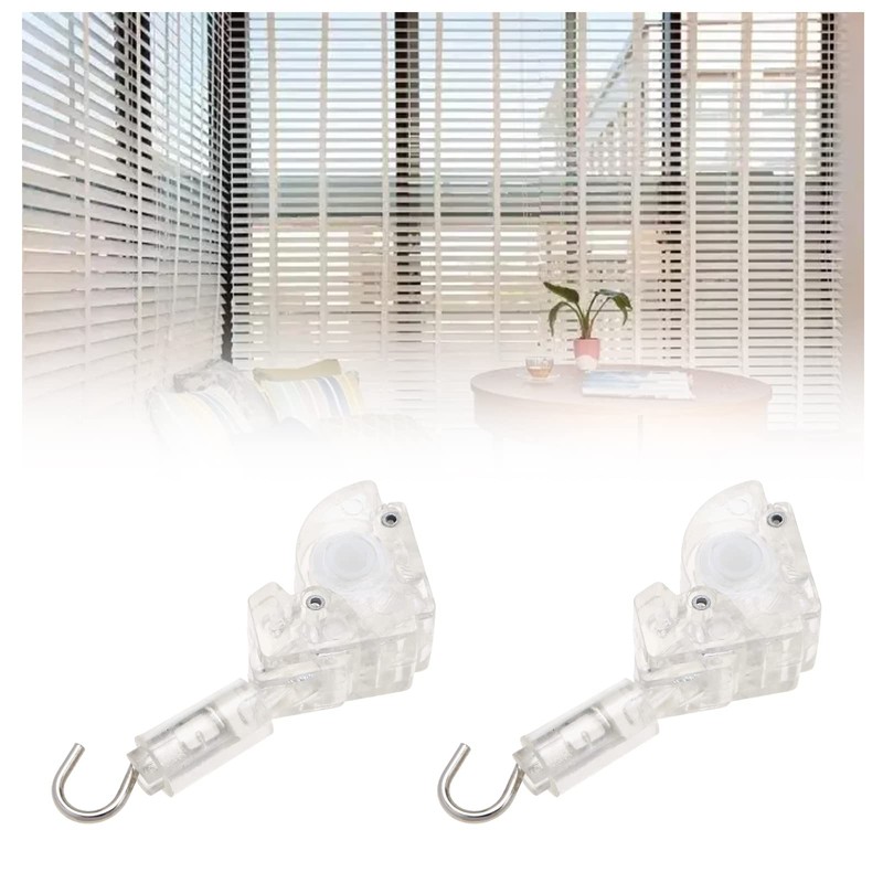 EMSea 4Pcs 1" Blinds Wand Tilter Mechanism with D Shaped
