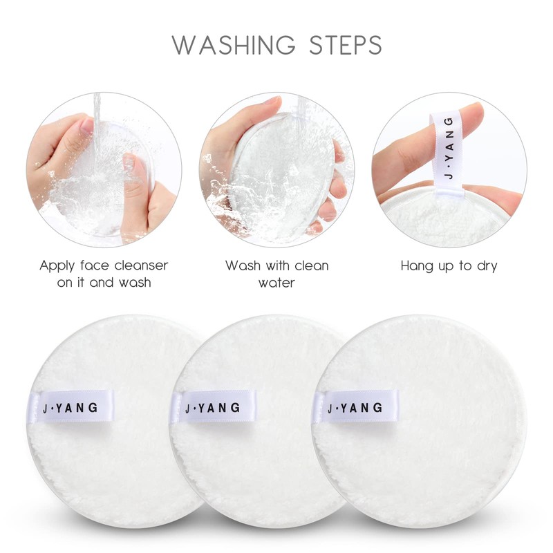 J・YANG Repeat Remover Pad Face Wash Milky 10 Count All-Skin