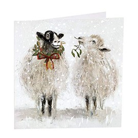 Art Beat Sheep Christmas Cards - A Gift for You - Pack of 6 in aid of Shelter
