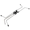 Coolant Crossover Steam Vent Kit Stainless Steel High Strength for
