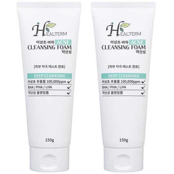 Hiltum Houttuynia cordata Baja Acne Cleansing Foam Mildly Acidic 150ml
