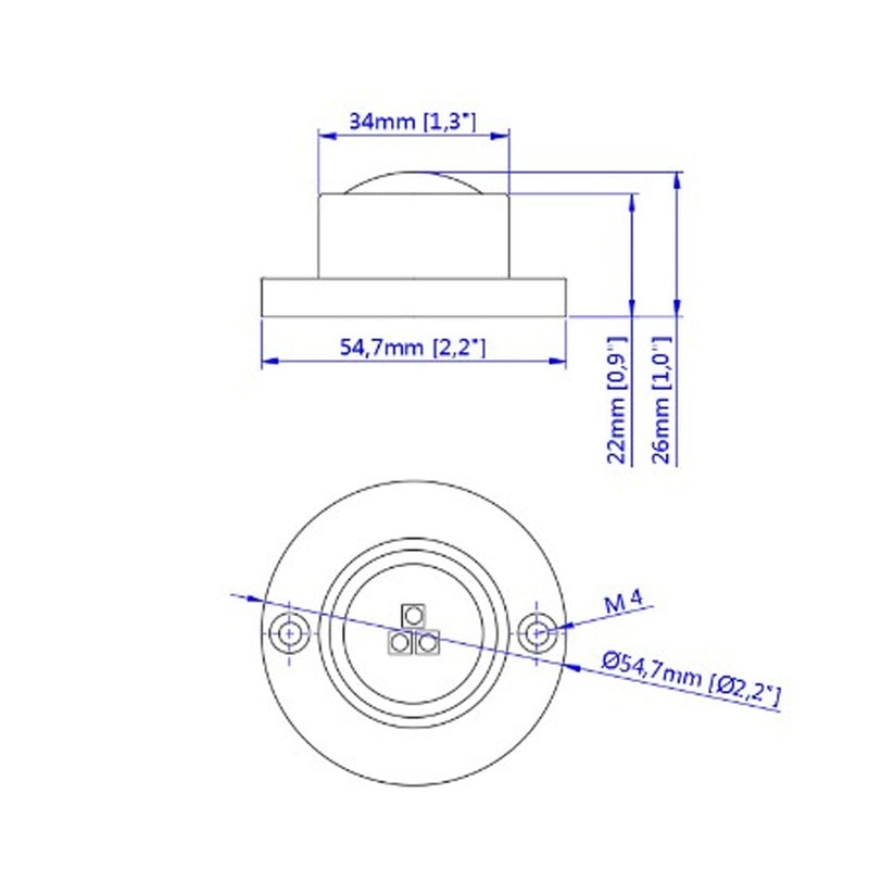 Boat Underwater Light, Marine Underwater LED Light DC 12V 24V