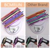 BCMRUN 14 pcs Multicolor Aluminum Crochet Hooks Knitting Needles Craft