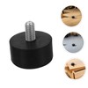 Vaguelly 12pcs Adjustable Furniture Feet: M6 Screw-in Threaded Furniture Levelers