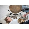 Gong/Singing Bowl Mallet with Soft Fleece Head for Sound Therapy,