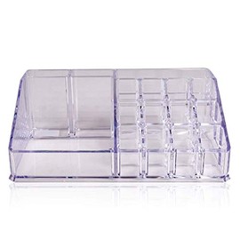 accentra Cosmetic Organiser, Practical Storage for Makeup and Beauty Products with 16 Compartments