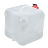 Collapsible Water Canister Portable Plastic Foldable Drinking Water Container with