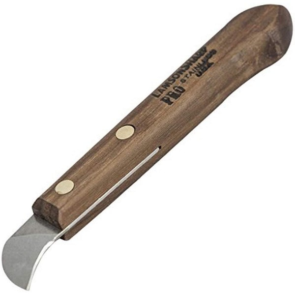 Lamson Chestnut Knife with Riveted Walnut Handle