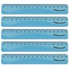 KUM AZ2290116-B Flexi Style Ruler 15 cm Blue Flexible Pack