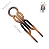 Mythya Broches para el Cabello, Pinzas de Doble Agarre 20