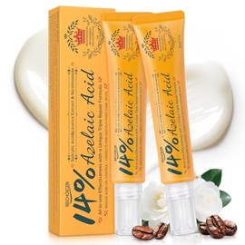 BECHOICEN Crema de acné de ácido azelaico al 14% para cara, suero de ácido azelaico con niacinamida y ácido salicílico, unifica el tono de la piel, eq